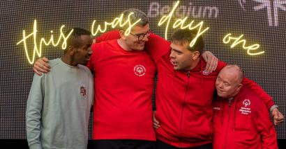 Studenten AIRBOX en XL AIR live vanop de Special Olympics!
